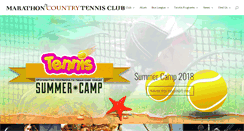 Desktop Screenshot of marathontennisclub.gr